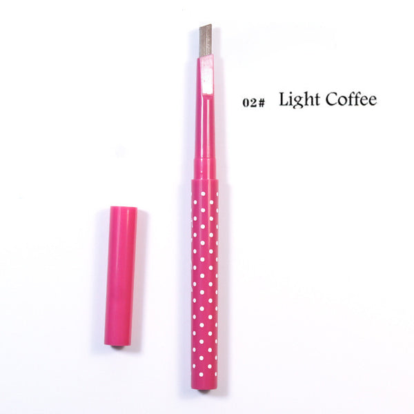 New Waterproof Eyebrow Pencil With Eye Brow Card Tool